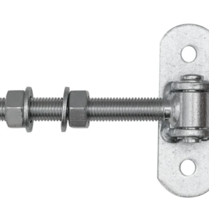 Zawias regulowany M16 z szyldem 115x40 mm