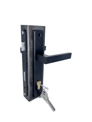 Kaseta 60x40 z zamkiem ,klamką, wkładką zestaw od furtki flower