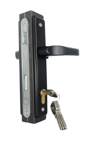 Zestaw furtkowy kaseta z zamkiem ,klamką i wkładką