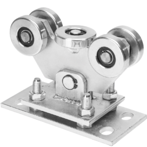 Wózek jezdny 70 do bramy przesuwnej 5-rolkowy rolki stalowe 180x120