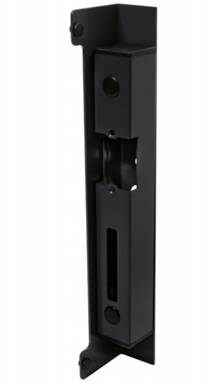 Kaseta elektrozaczepu czarna RAL 9005 L350