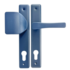 pochwyt-klamka lewy rozstaw 90 w kolorze antracyt RAL7016 do furtki drzwi