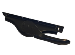 DŹWIGNIA DO ZASUWY GARAŻOWEJ CZARNA