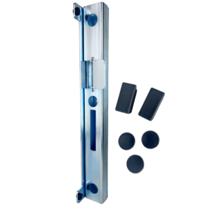 Kaseta elektrozaczepu niska do furtki bramki drzwi 40x22.5x350mm ocynk