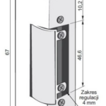 ELEKTROZACZEP 1410 12-24VAC/DC JIS PODSTAWOWY 2