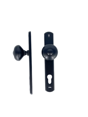 Gałko- gałka aluminiowa czarna 90