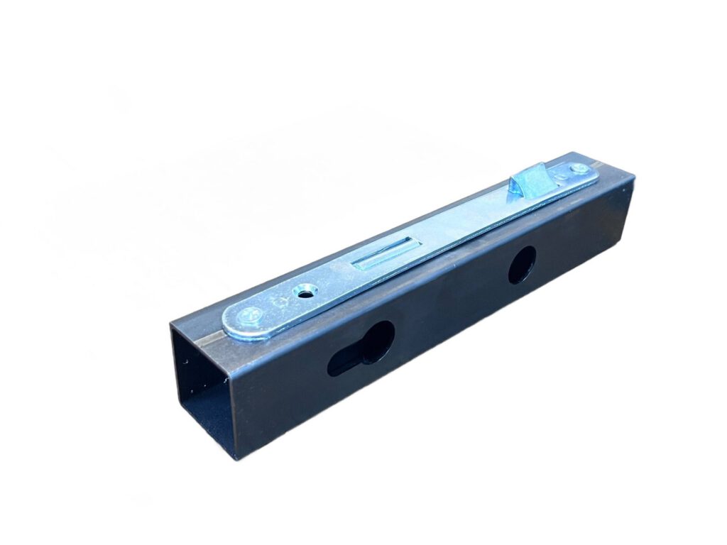 Kaseta 40x40 z zamkiem 90/22 do Furtki, bramy, drzwi 4