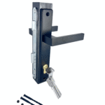 Kaseta 40x40 z zamkiem 90/22,wkładką i klamką FLOWER