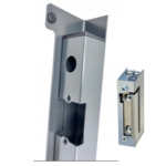 Kaseta elektrozaczepu ANTRACYT 7016 L350 z elektrozaczepem do furtki drzwi 4