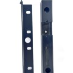 Kaseta elektrozaczepu L280 RAL 9005 3