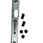 Kaseta elektrozaczepu niska do furtki , bramki ogrodzenia ocynkowana 2