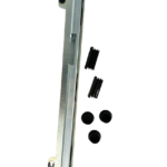 Kaseta elektrozaczepu niska do furtki , bramki ogrodzenia ocynkowana 3