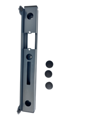 Kaseta elektrozaczepu niska kolor antracyt RAL7016