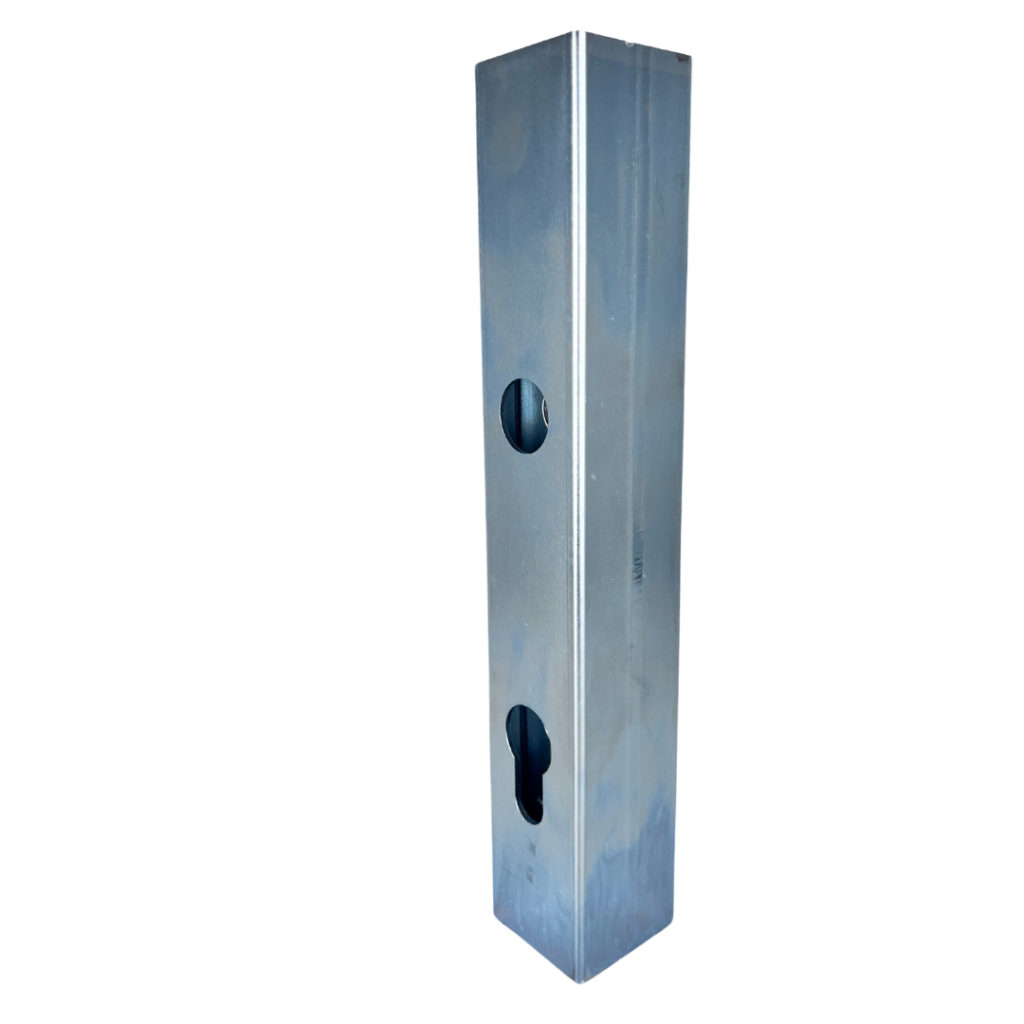 Kaseta ocynkowana 40x40 z zamkiem 90/22 uniwersalny do Furtki drzwi 4