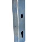 Kaseta ocynkowana 60x40 z zamkiem zapadkowo-zasuwkowym do furtki bramki drzwi 6