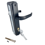 Kaseta z zamkiem 90/22 , klamką i wkładką 2