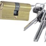 Kaseta z zamkiem 90/22 , klamką i wkładką 6