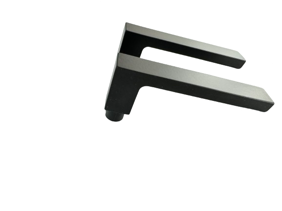 Klamka aluminiowa dzielona do furtki , ogrodzenia z szyldzikami 2