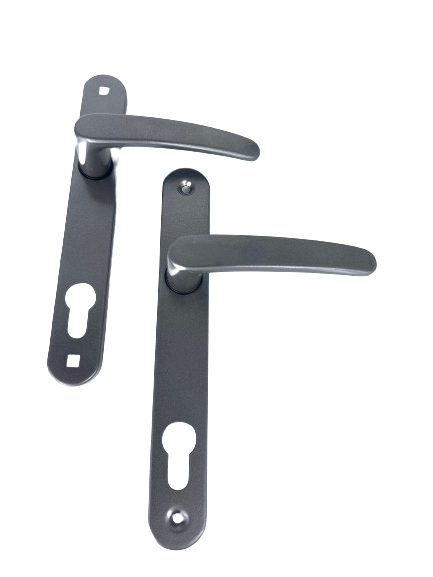 Klamka ALUMINIOWA Hus grafitowa 90 3