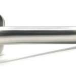 Klamka do drzwi MiLone ze stali nierdzewnej z szyldem owalnym 3