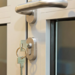 Klamka do drzwi MiLone ze stali nierdzewnej z szyldem owalnym 5