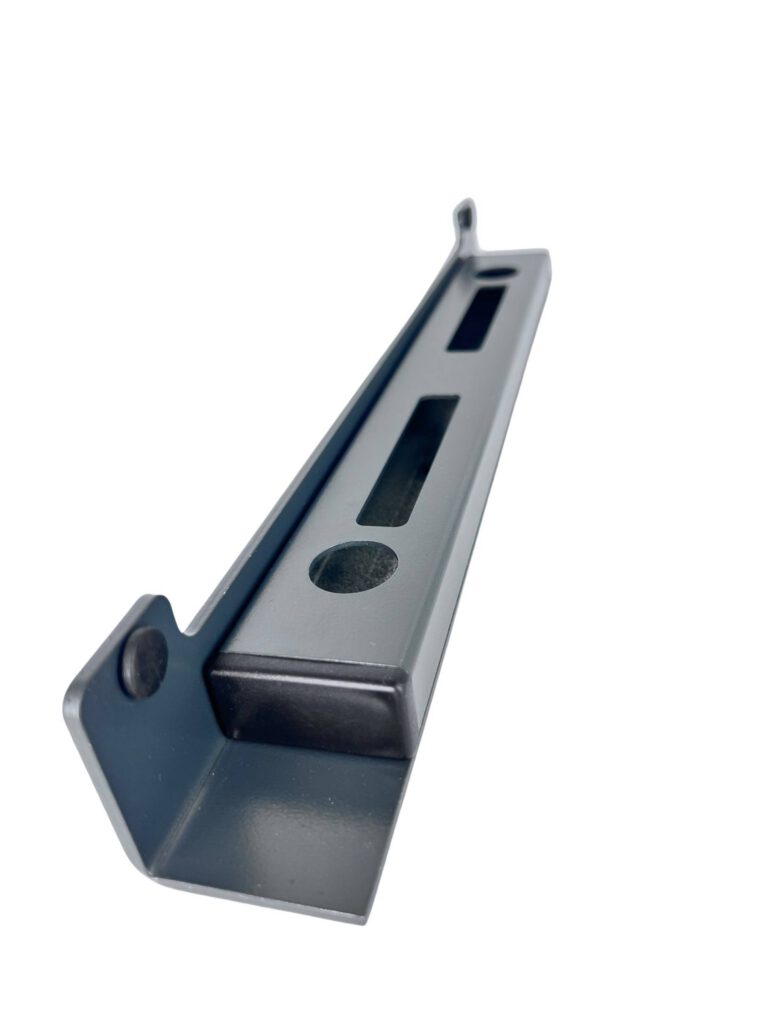 Ogranicznik furtki profilowy 40x20 antracyt L350 RAL7016 2