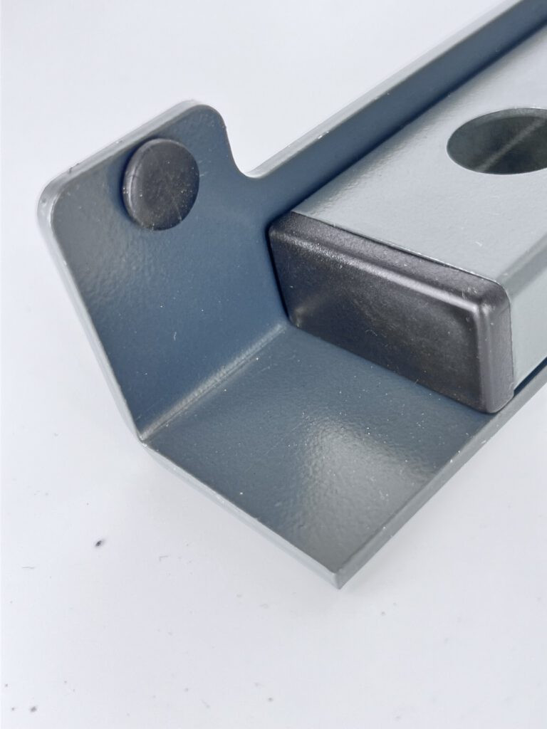 Ogranicznik furtki profilowy 40x20 antracyt L350 RAL7016 6