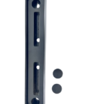 Ogranicznik furtki profilowy 40x20 czarny L280 RAL9005 2