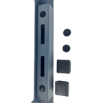 Ogranicznik, opór do furtki profilowy 40x40 antracyt RAL7016