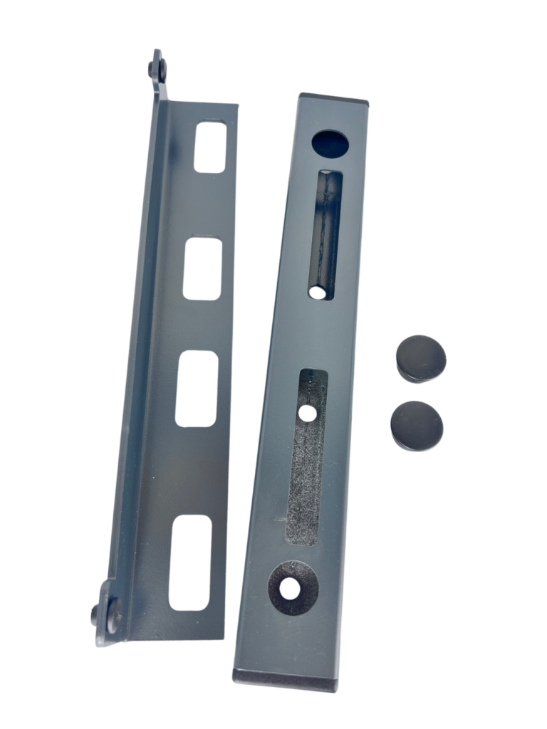 Ogranicznik ,opór furtki profilowy 40x20x280 antracyt RAL7016 3