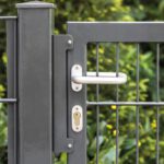 Opór furtki bramki skrzynkowy antracyt RAL7016 4