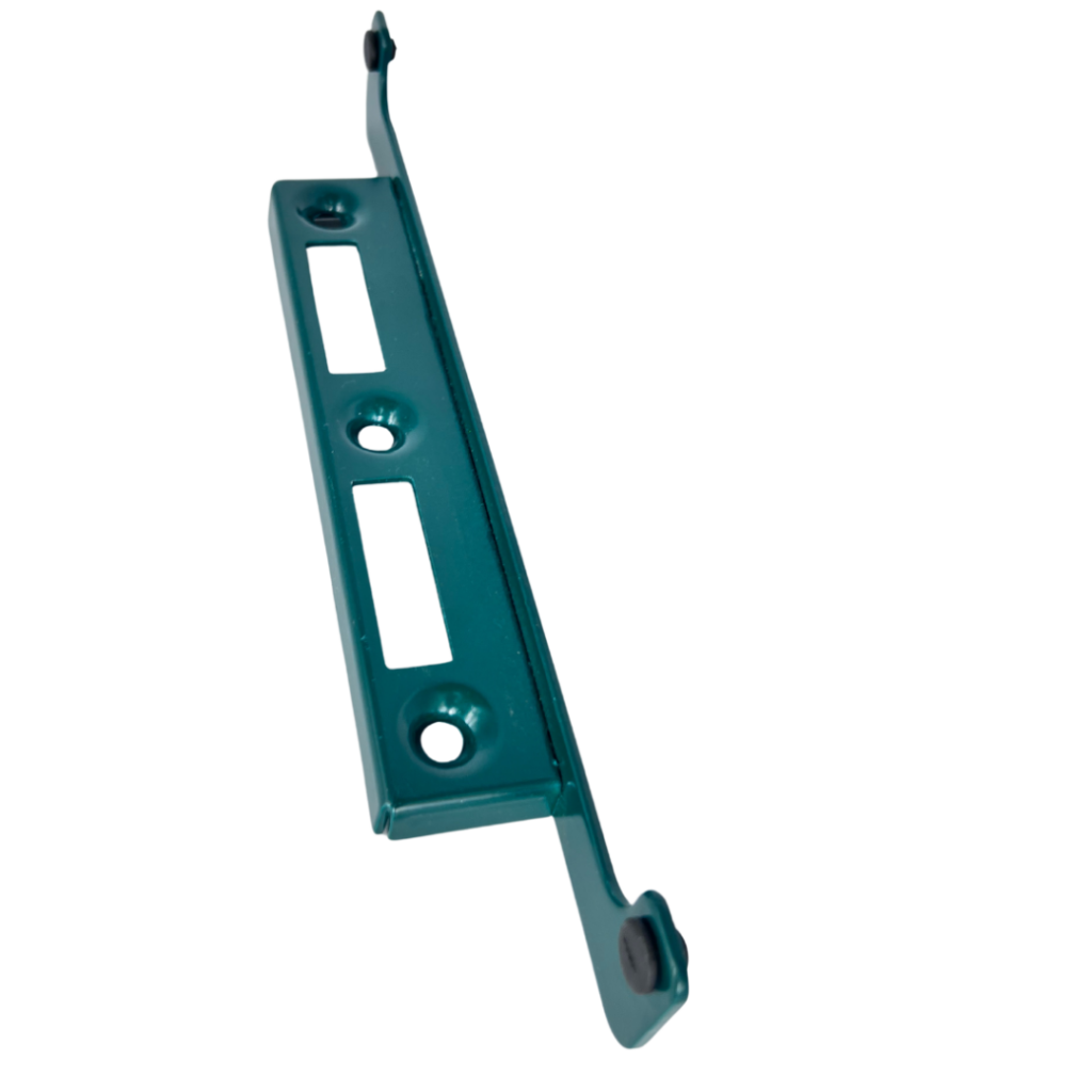 Opór furtki przedłużony ZIELONY do drzwi furtki bramki ogrodzenia 3