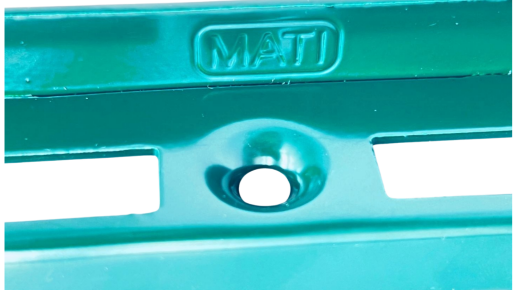 Opór furtki standardowy MATI w kolorze zielonym RAL6005 6