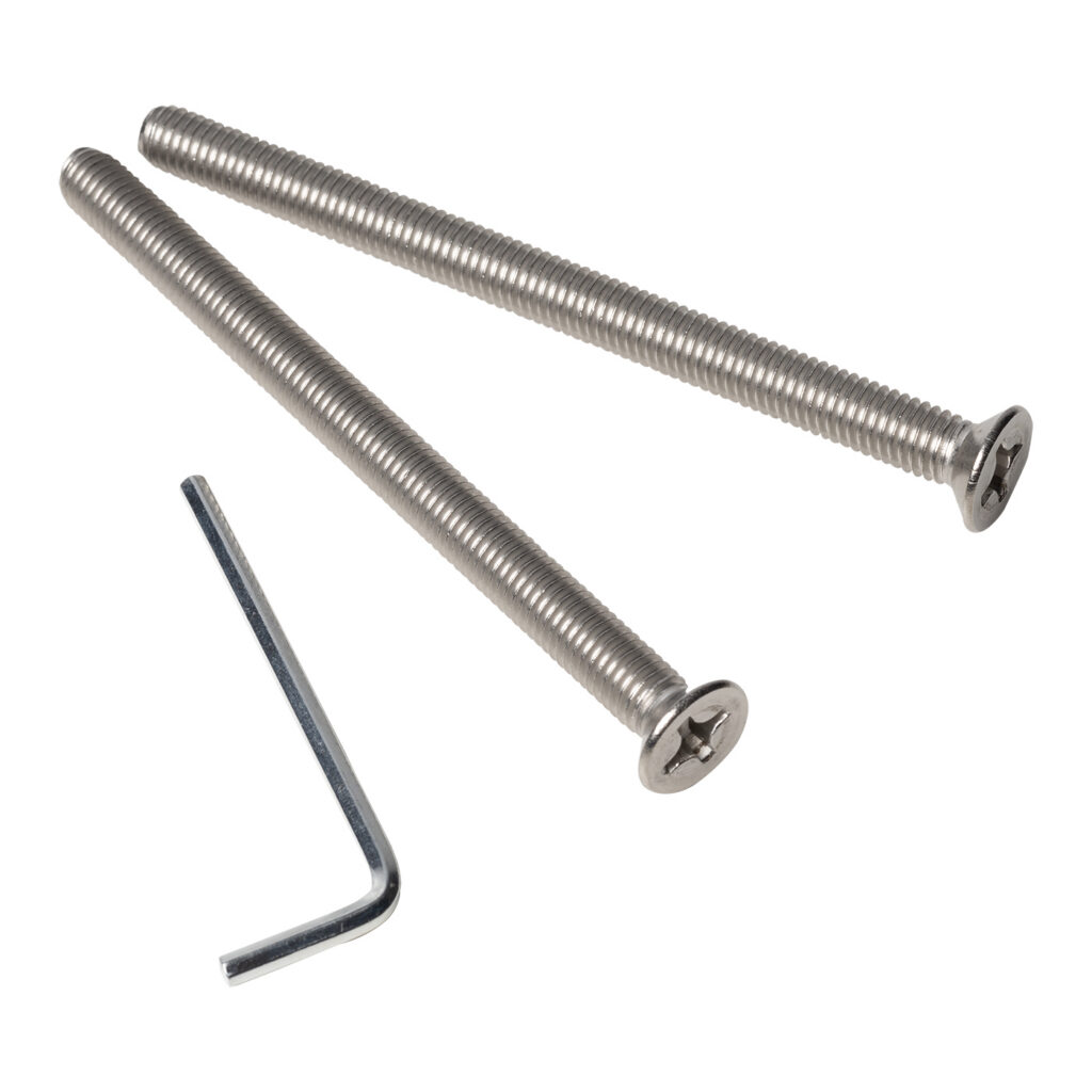 Pochwyt antaba dwustronny okrągły 45°, 32x1200mm aisi304 uniwersalny satyna 5