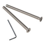 Pochwyt antaba dwustronny okrągły 45°, 32x1200mm aisi304 uniwersalny satyna 5