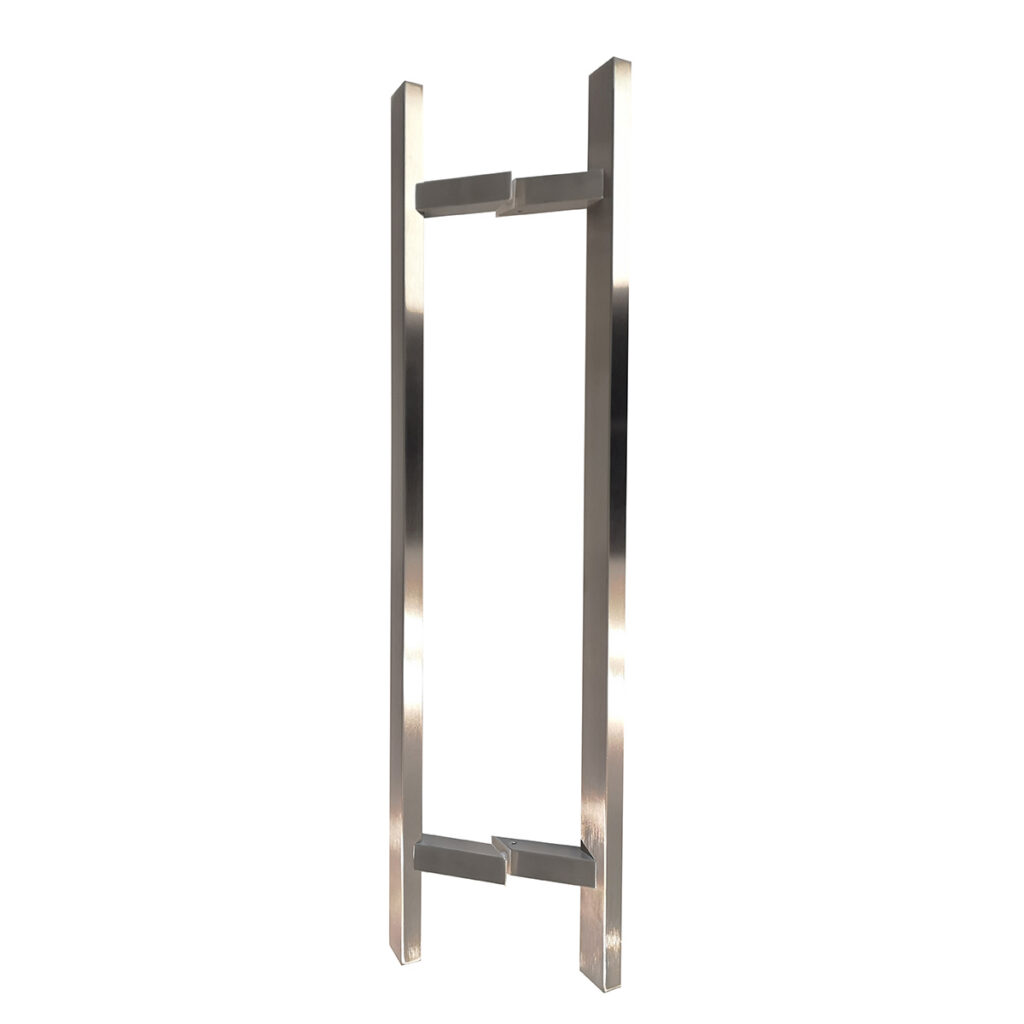 Pochwyt-antaba dwustronny prostokątny 45 stopni 20x40x1000mm aisi304 uniwersalny satyna