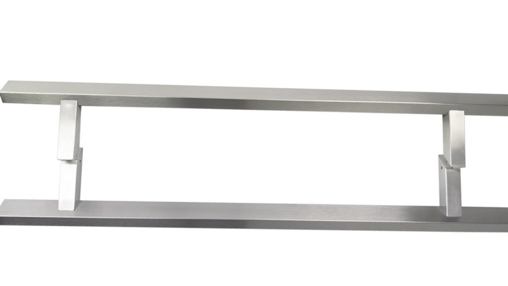 Pochwyt-antaba dwustronny prostokątny 45 stopni 20x40x1000mm aisi304 uniwersalny satyna 3