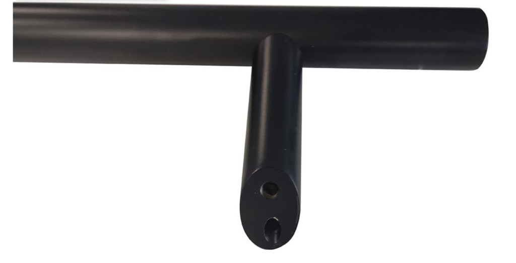 Pochwyt antaba jednostronny okrągły czarny 45° 32x1200 mm 4