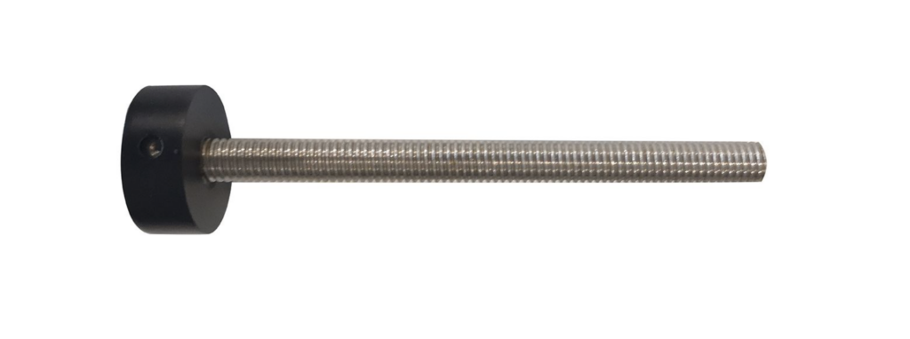 Pochwyt antaba jednostronny okrągły czarny 45° 32x1200 mm 7