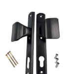 Pochwyt do bram, furtek, drzwi czarny 90