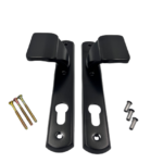 Pochwyt do bram, furtek, drzwi czarny 90 2