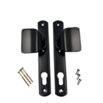 Pochwyt do bram, furtek, drzwi czarny 90 3