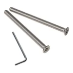 Pochwyt do drzwi dwustronny okrągły mocowanie 45° –32x1400 mm AISI304 uniwersalny czarny 9