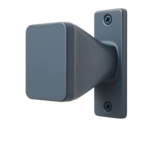 Pochwyt do furtki antracytowy 90x28 mm solidny uchwyt z wkrętami w zestawie 2