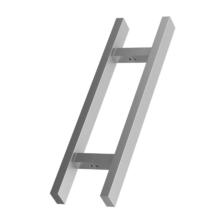 Pochwyt dwustronny prostokątny 40x20x300x500mm 90° AISI304 uniwersalny satynowy