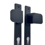 Pochwyt pochwyt RAL 9005 do drzwi furek ogrodzeń 90 2