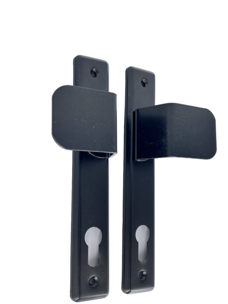 Pochwyt pochwyt RAL 9005 do drzwi furek ogrodzeń 90 2