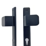 Pochwyt pochwyt RAL 9005 do drzwi furek ogrodzeń 90 3