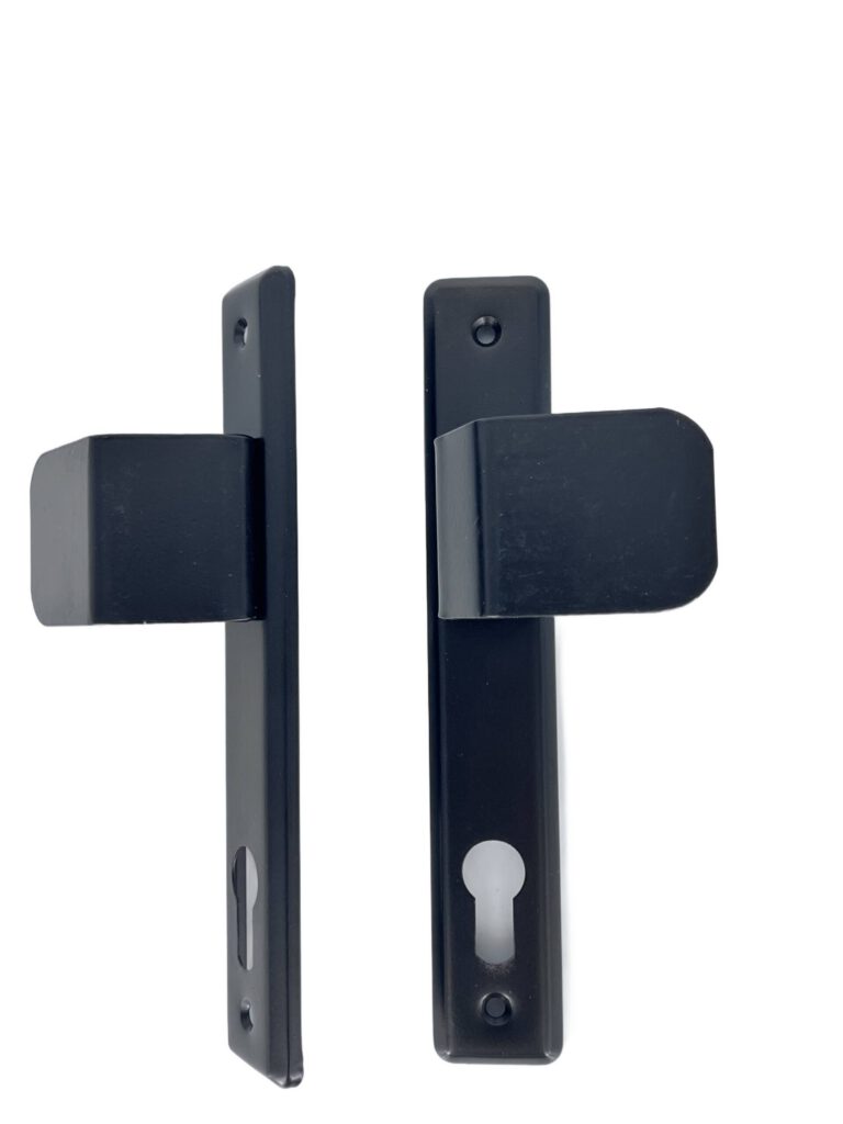 Pochwyt pochwyt RAL 9005 do drzwi furek ogrodzeń 90 3