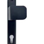 Pochwyt pochwyt RAL 9005 do drzwi furek ogrodzeń 90 4